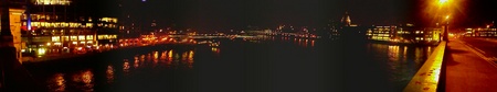 Overlooking the Thames