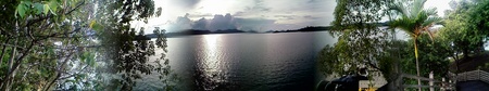 Batang Ai view with my mobile