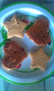 peanut butter and marmite toasts
